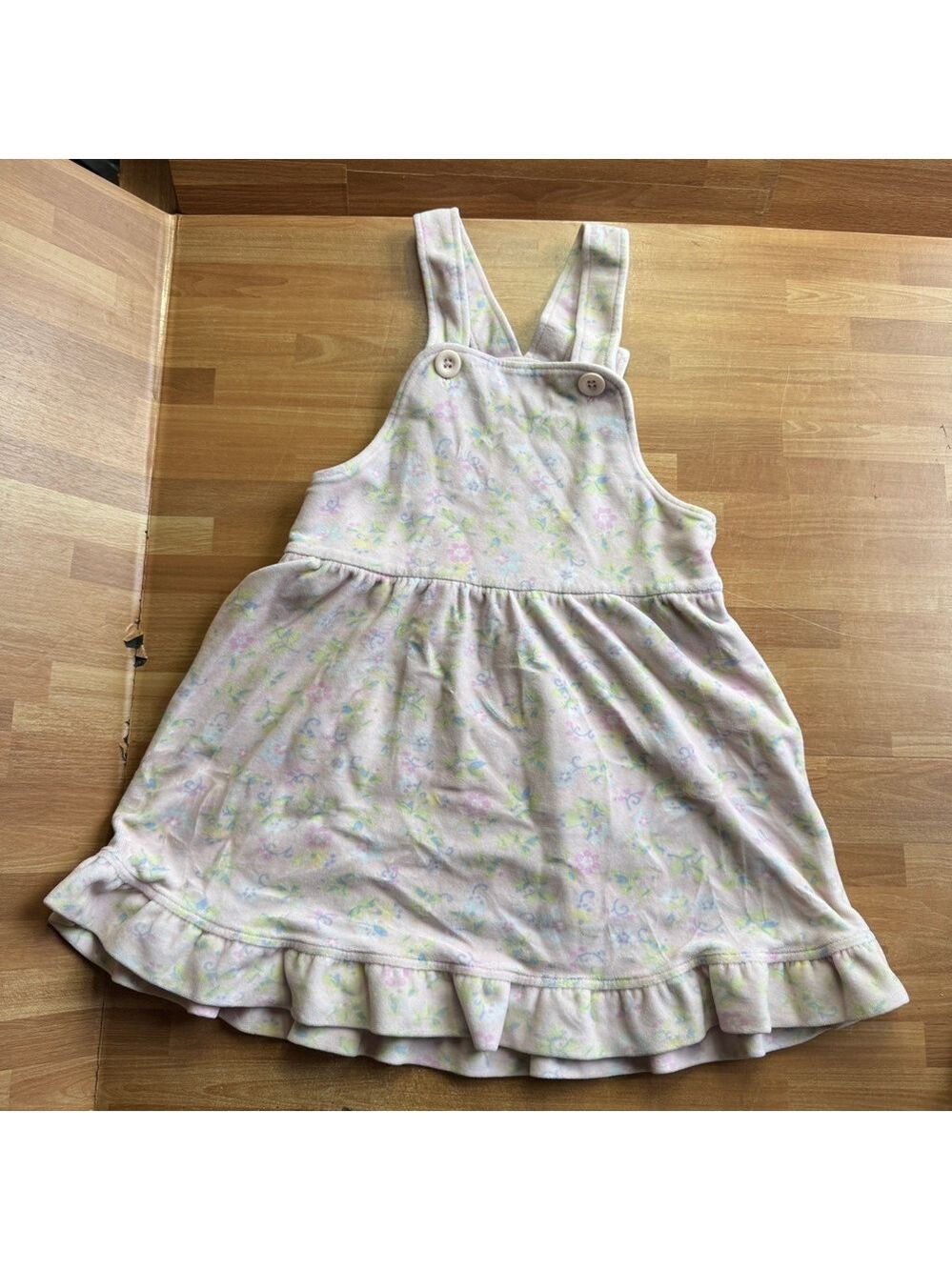 Hanna Andersson vintage velour jumper dress size 3